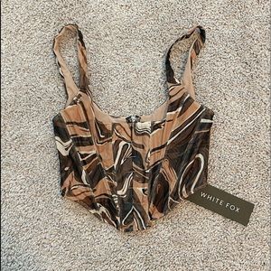 WHITE FOX corset NWT❌SOLD❌
